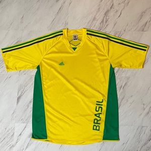 Adidas Brazil World Cup Soccer T-Shirt